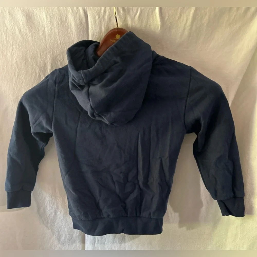 H&M Sony PlayStation 4-6Y Navy Kids Hoodie with Silver Logo